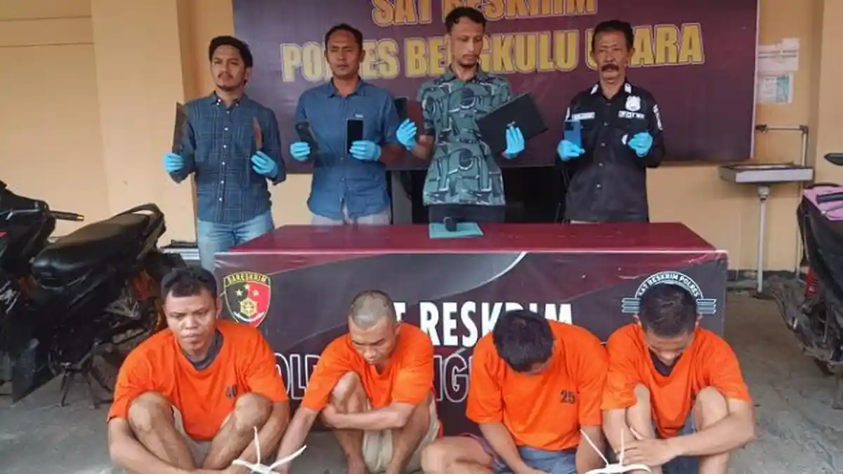 Polres Bengkulu Utara Tangkap 13 Pelaku Kejahatan Selama Operasi Musang Nala 2023