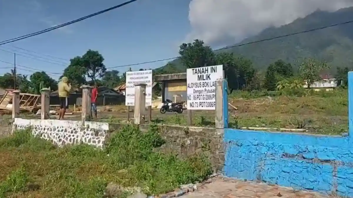 Pemda Flores Timur Ciptakan Iklim Kondusif di Lahan Sengketa Eks Kantor PU