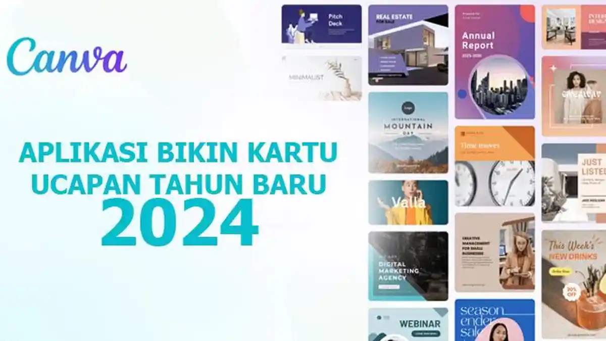 Kumpulan Aplikasi Bikin Kartu Ucapan/Gambar Tahun Baru 2024 Lewat HP, Mudah Diedit