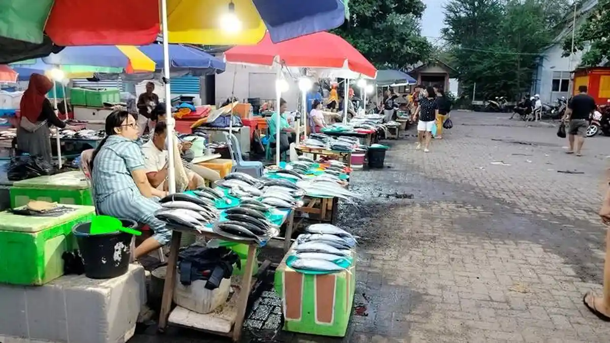 Potret Pasar Mini di Pelabuhan Perikanan Manado Sulawesi Utara