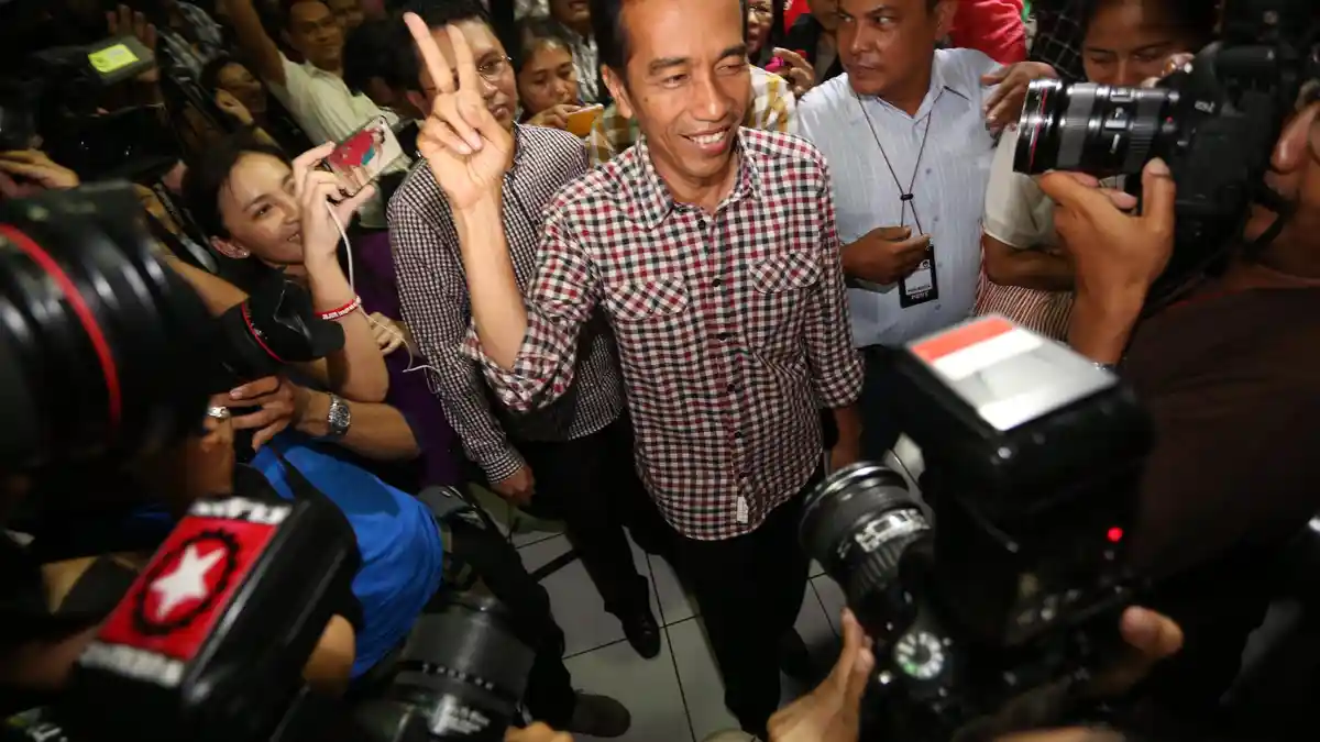 Jokowi: Terima Kasih Pak Prabowo dan Pak Hatta Rajasa