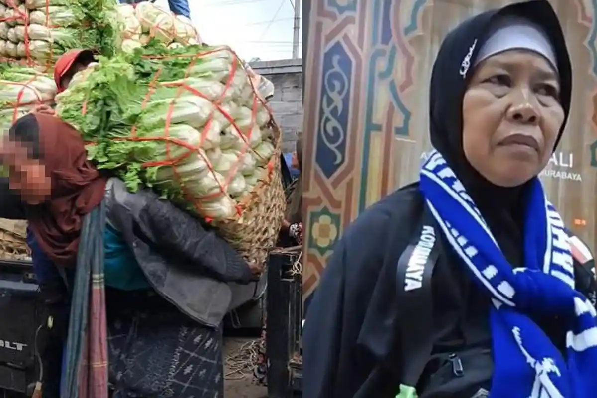 Kisah Suhriyeh, Wanita Kuli Panggul di Pasar Surabaya Berangkat Haji, Rajin Nabung Meski Upah Kecil