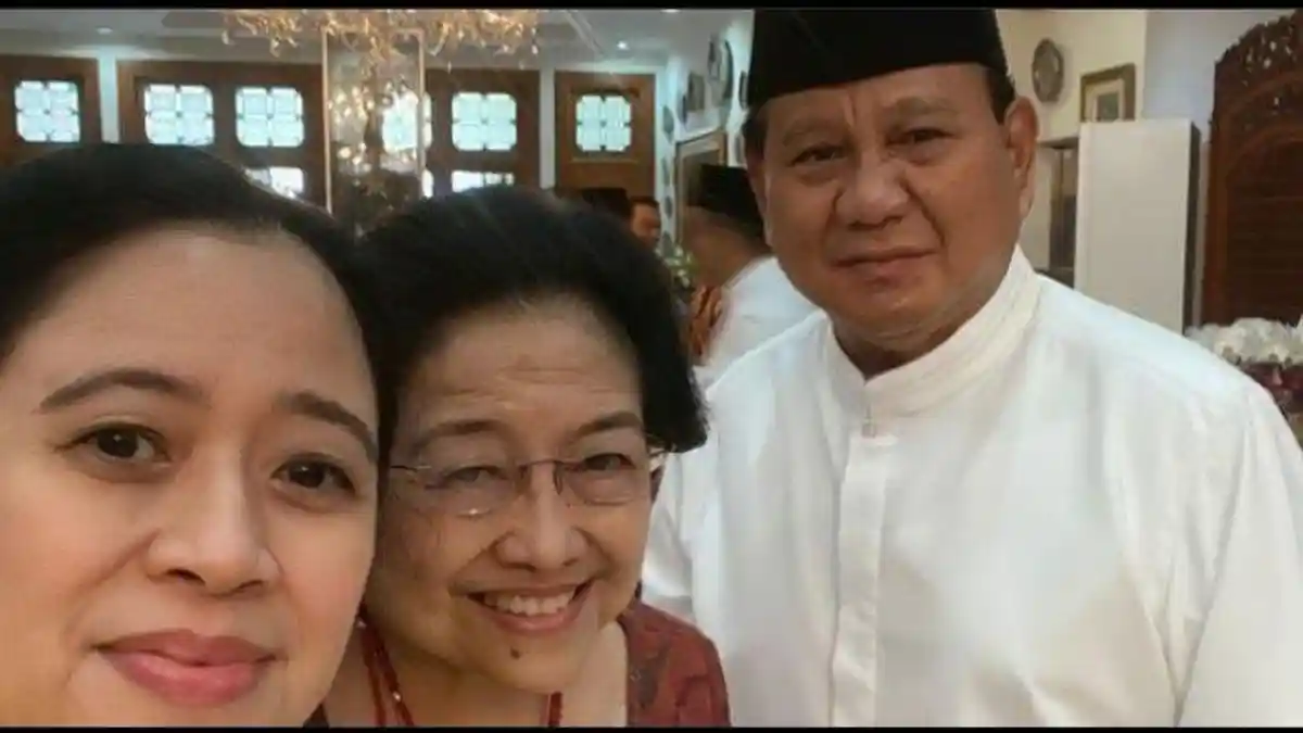 Prabowo, Megawati, dan Puan Maharani Bertemu, Ini yang Dibahas