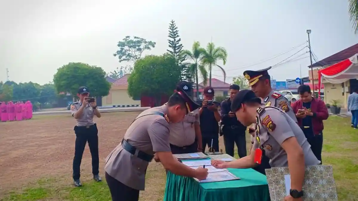 AKP Ginanjar Alia Sukmana Jabat Kasat Reskrim Polres Banyuasin