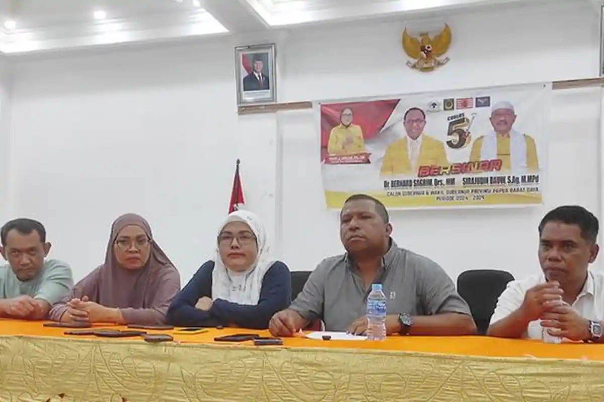 Tim BERSINAR Deklarasi Menang di Pilkada Papua Barat Daya, Hasil Quick Count 3 Wilayah jadi Landasan
