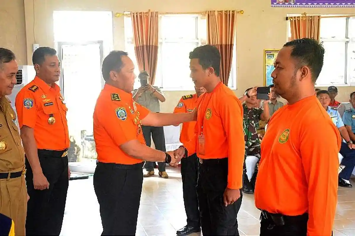 Basarnas Lampung Latih 50 Potensi SAR dalam Pertolongan Orang di Permukaan Air