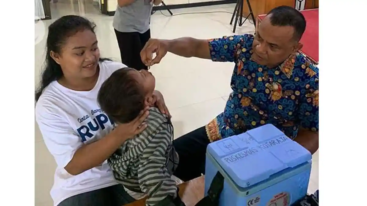 Dinas Kesehatan Papua Dorong Percepatan PIN Polio di Kota Jayapura