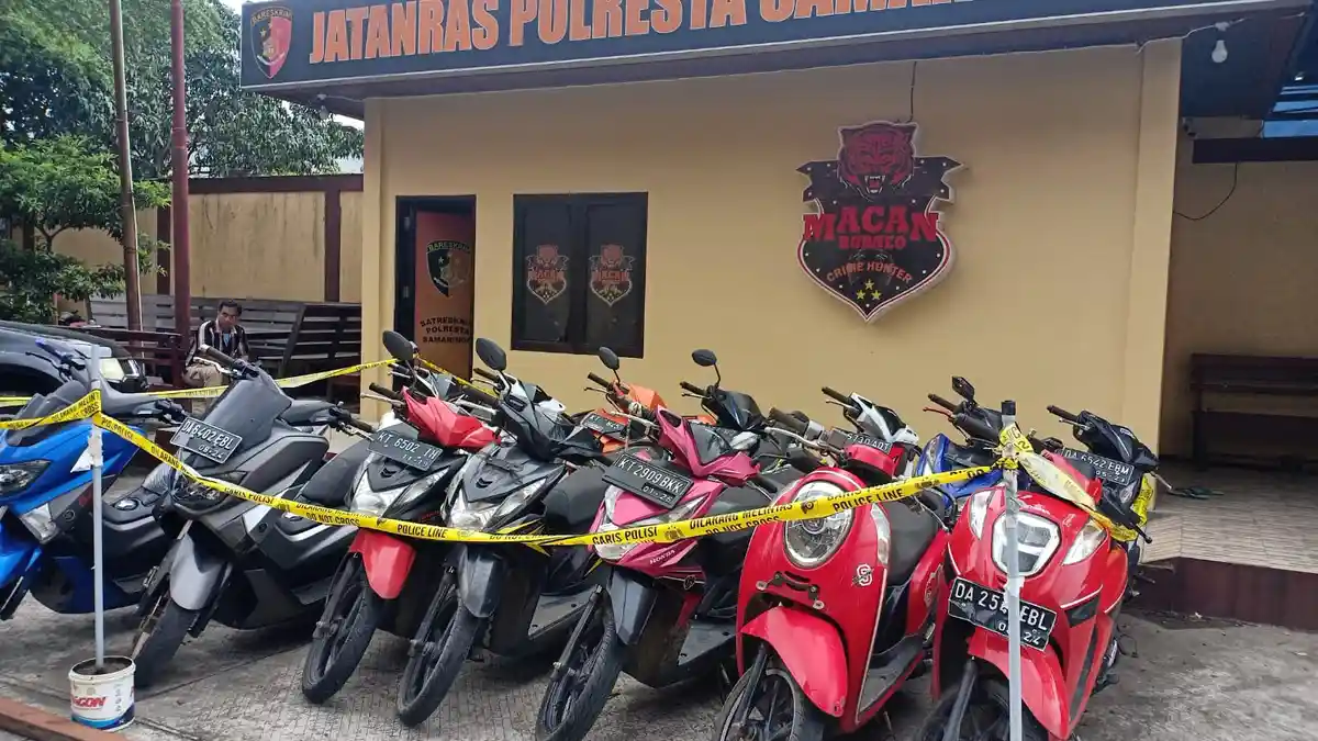 Komplotan Curanmor di Kaltim Dibekuk Polisi, Berikut Harga Motor yang Dijual, Ada Yamaha Nmax 155
