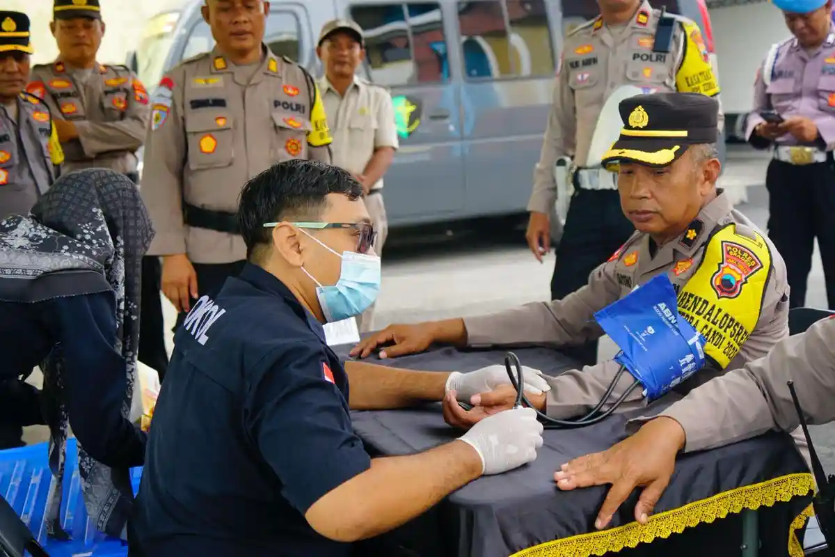 Ops Zebra Polres Sragen Dimulai, Ratusan Personel dapat layanan kesehatan