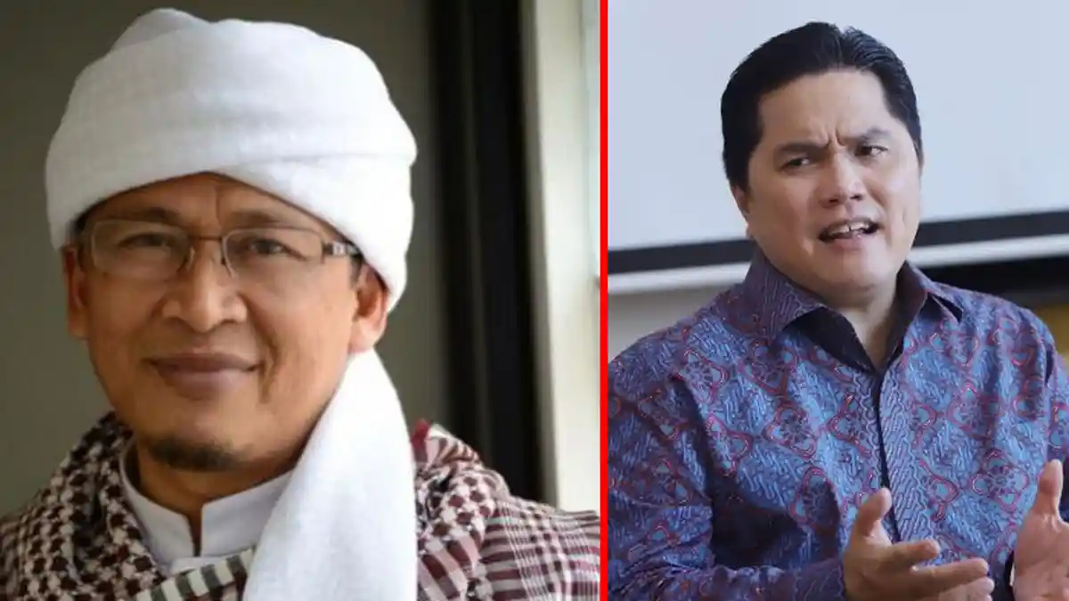 Berikut Pernyataan Lengkap Erick Thohir Soal Akhlak yang Buat Aa Gym 'Tersengat' Saat Tampil di ILC!
