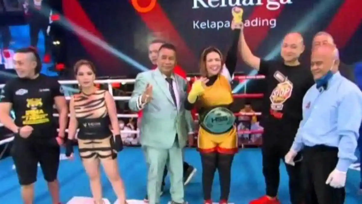 TAK TERIMA Kalah Tinju dari Barbie Kumalasari, Irma Darmawangsa Minta Tanding Ulang