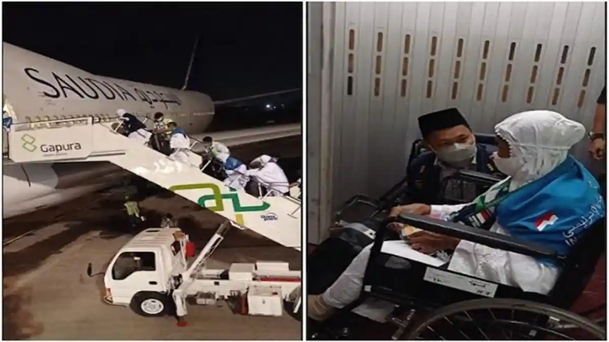 Embarkasi Palembang 2022 Berangkatkan JCH Kloter Pertama, 449 Jemaah Termasuk Petugas