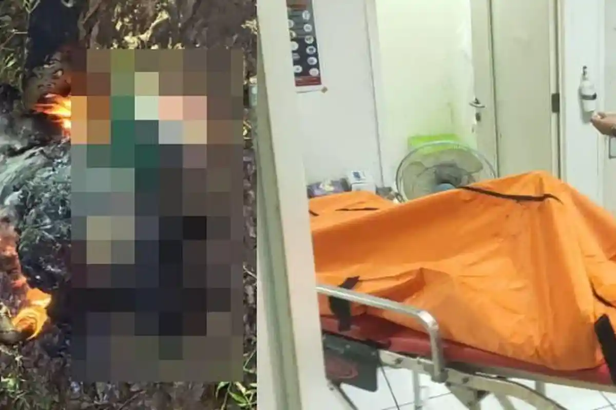 Dikira Kebakaran, Warga Bangkalan Geger Temukan Jasad Wanita Dilalap Api di Tempat Pemotongan Kayu