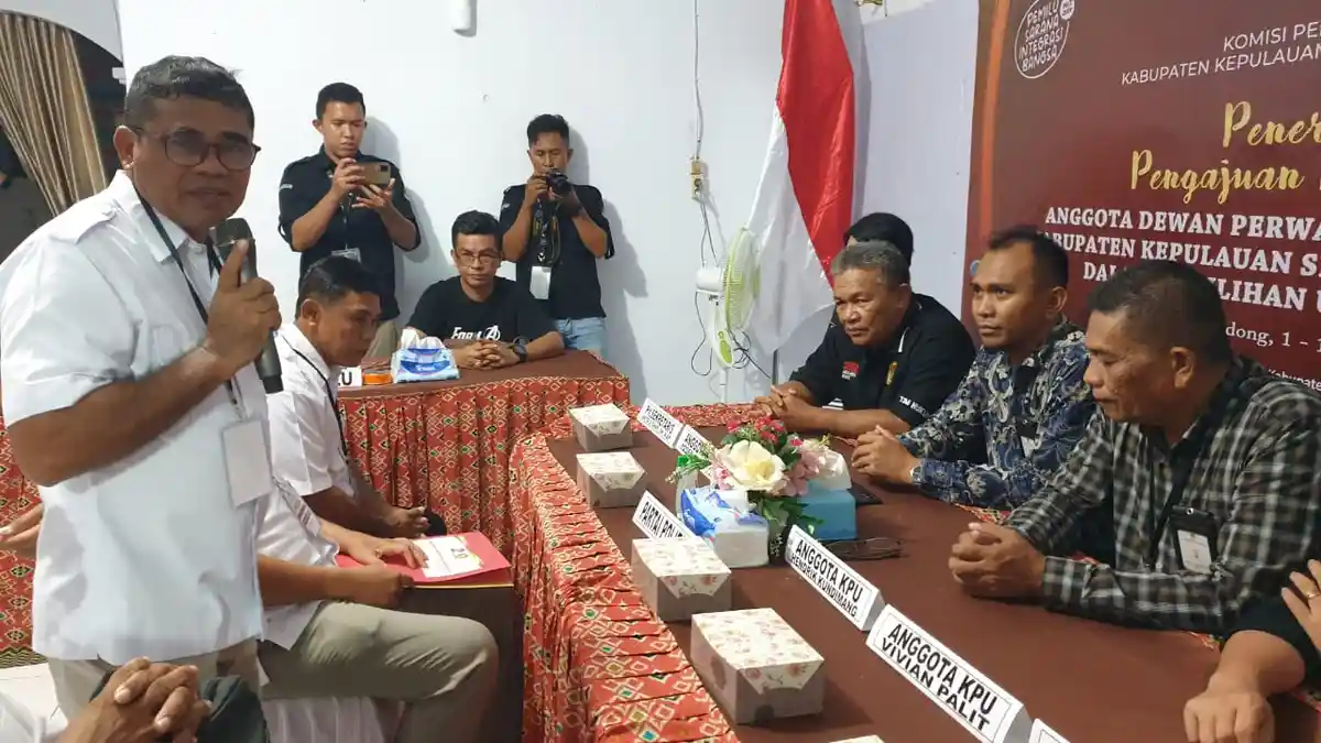 Target Raih Empat Kursi di DPRD, Partai Gerindra Sitaro Ajukan Daftar Bacaleg ke KPU