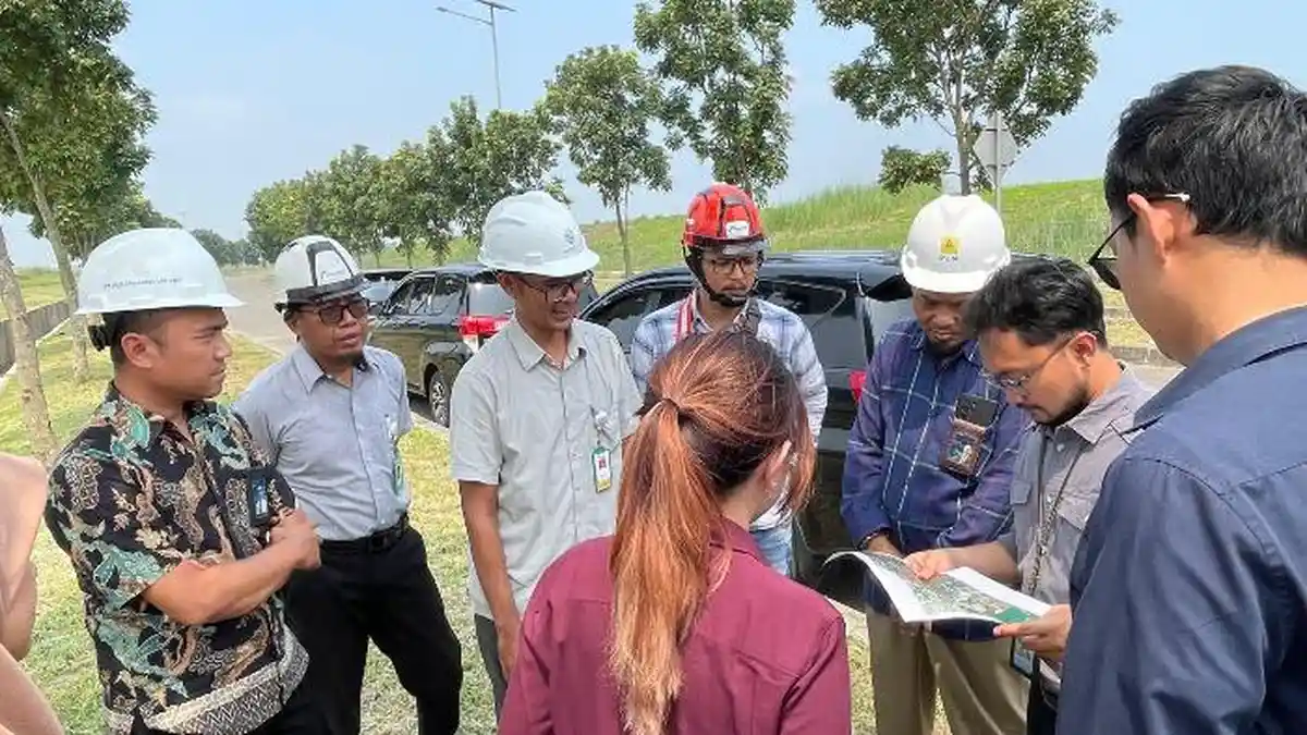 KPPIP Lakukan Kunjungan ke Proyek GI 150 kV Teluk Jambe II