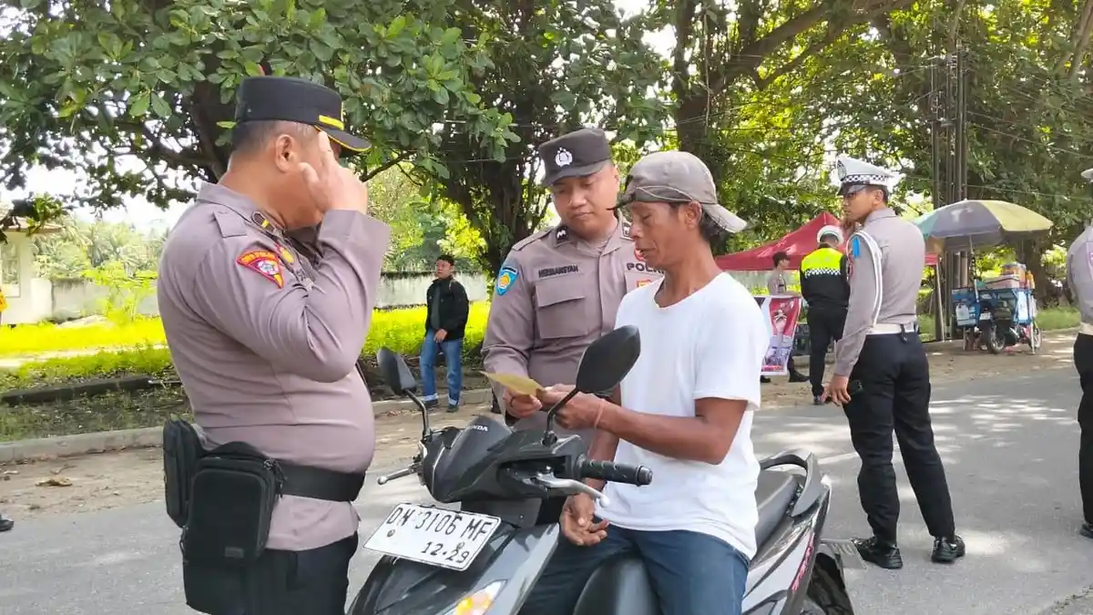 Upaya Preventif Polres Sigi Berhasil Tekan Kecelakaan di Operasi Zebra 2025
