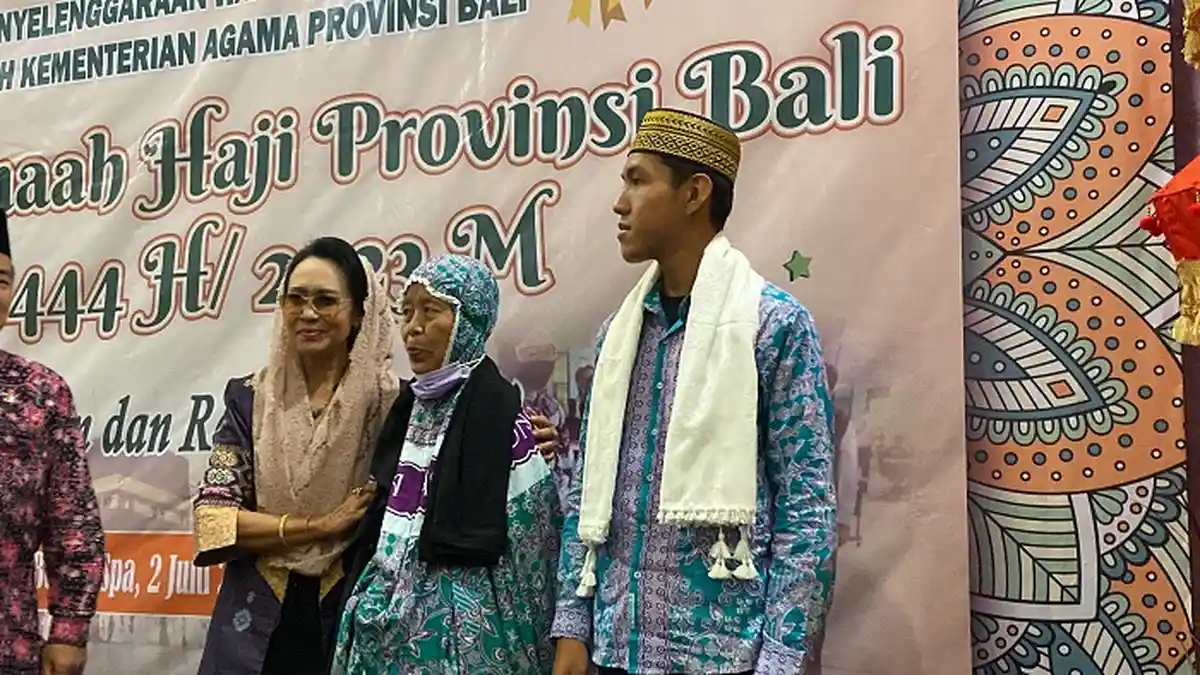 Bahagia Jemaah Haji Bali Setelah Bertahun Antre, Juhrawiyah Usia 103 Tahun, Afrizal yang Termuda