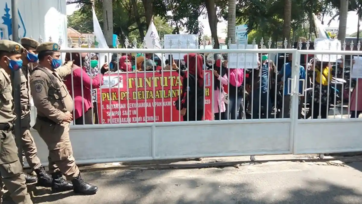 Mengaku Diperlakukan Semena-mena, PT Delta Atlantic Indah Sebut Perusahaan Tak Sanggup Membayar Upah