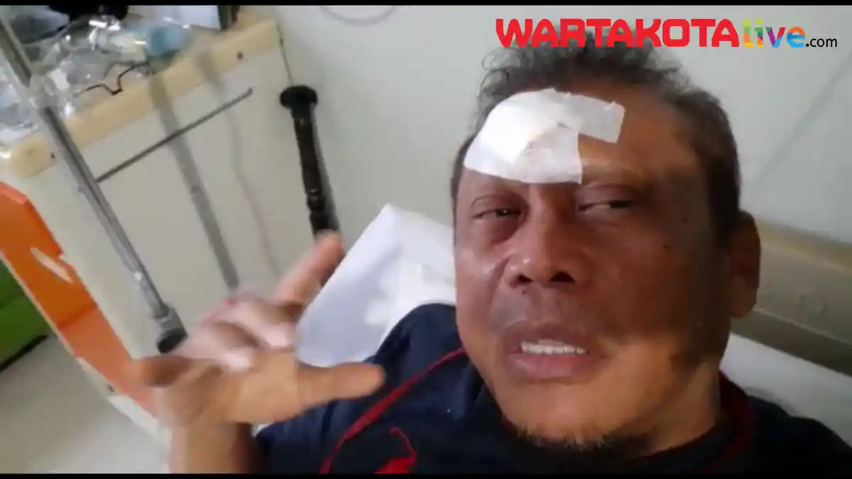 VIDEO: Eggi Sudjana Masih Diperban dan Infus Seusai Kecelakaan, Baca Takbir 3 Kali