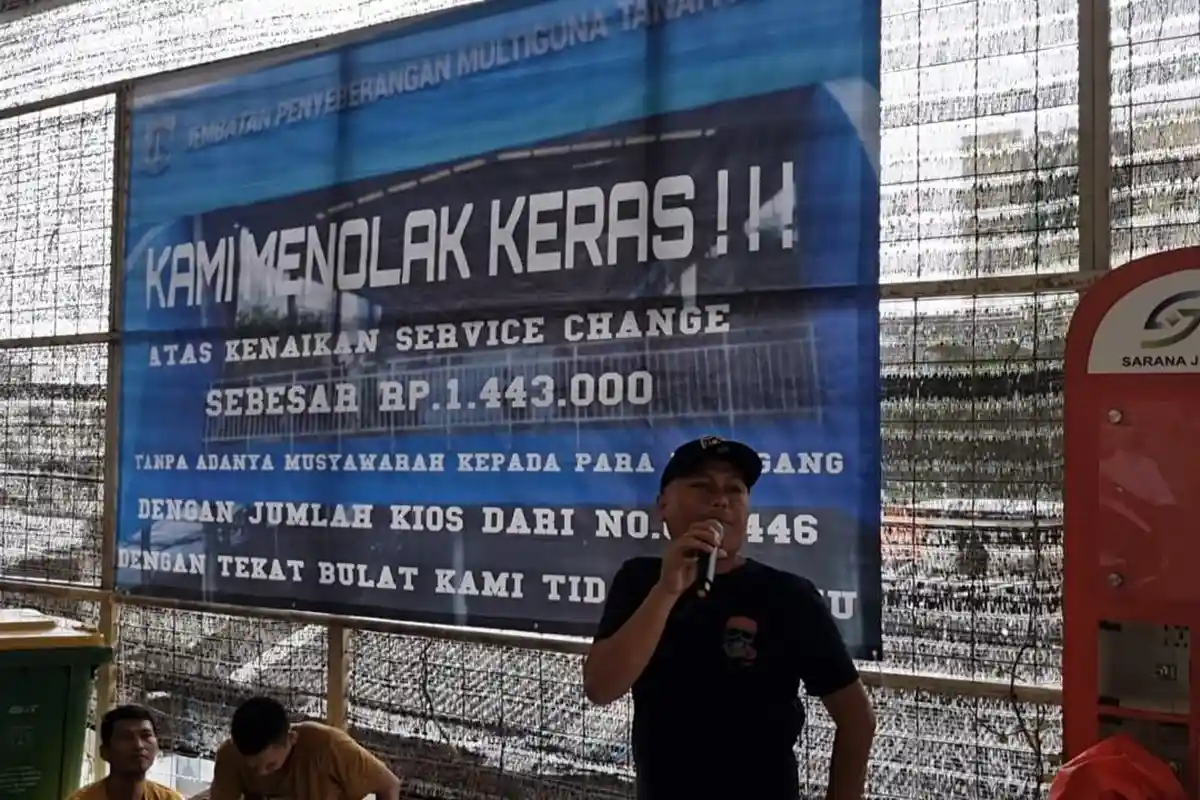 Usai Ditinggal Anies, Pedagang di JPM Tanah Abang Ngeluh Kenaikan Tarif Retribusi