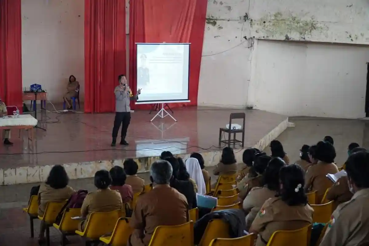 Kapolres Toraja Utara Paparkan Peran Polri dalam Pengawasan Penggunaan Dana BOS