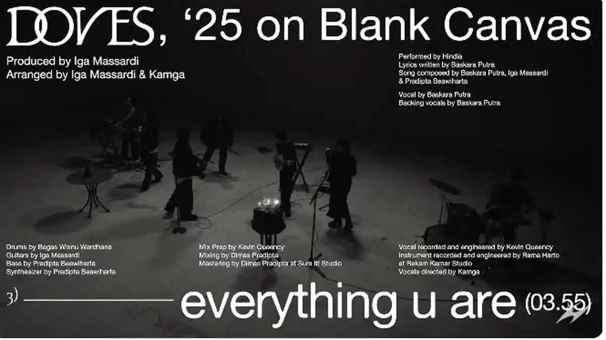  Lirik Lagu Everything U Are dari Hindia