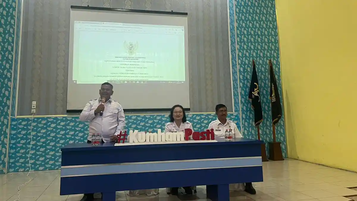 Lapas Padangsidimpuan Jadi Tuan Rumah Bimtek LKjIP Daerah Tabagsel oleh Kanwil Kemenkumham Sumut