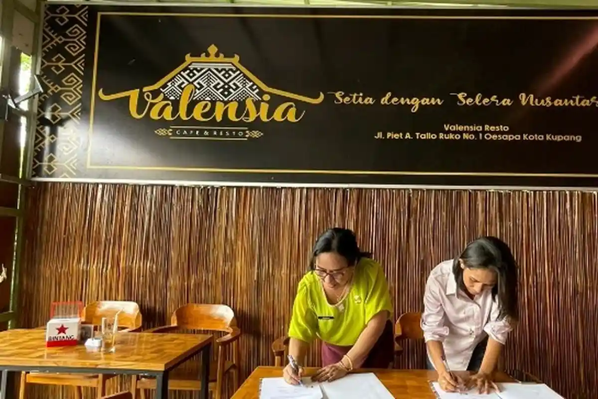 Dukcapil Kota Kupang Kerja Sama Dengan Valencia Resto Untuk Pemanfaatan Data 