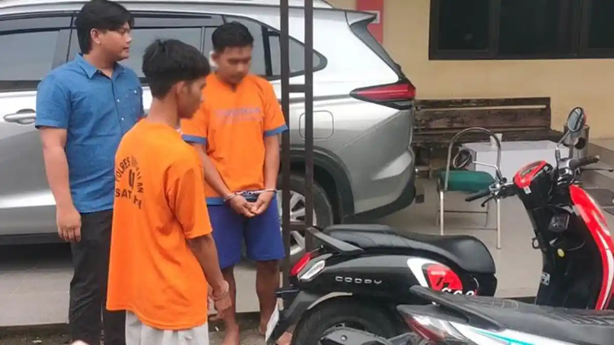 Tangkap 2 Maling Motor, Polres Bangkalan Temukan Honda Scoopy Hilang 5 Tahun Milik Warga Surabaya