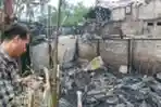 Puing-puing Sisa Kebakaran Rumah Pemukiman