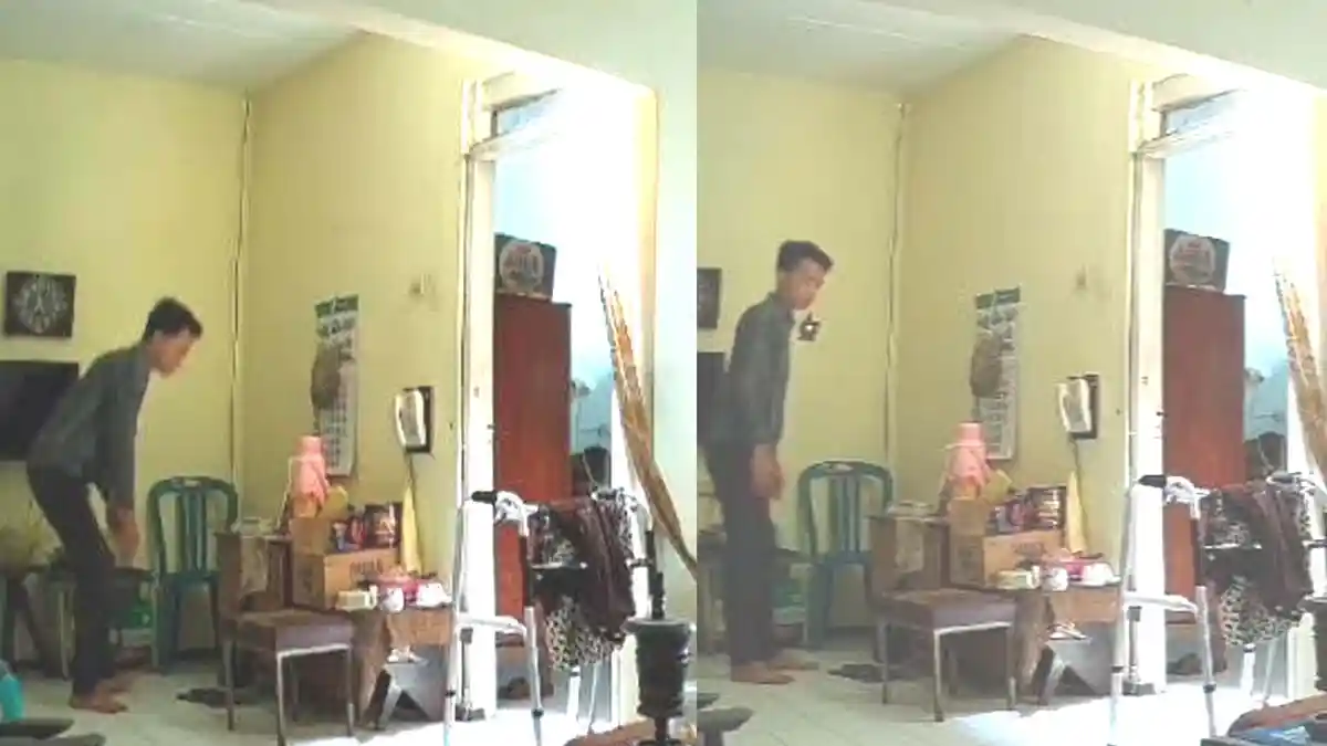 Gercep Warga Blimbing Kota Malang dan Petugas Ringkus Pencuri Masuk Rumah Berdasarkan CCTV