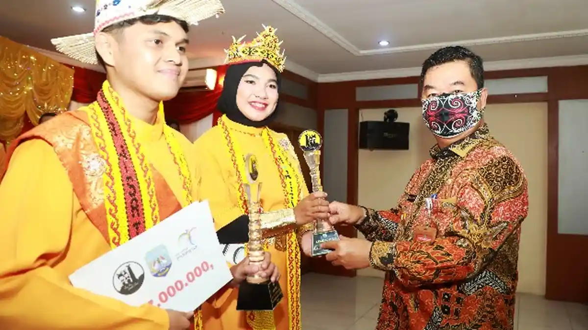 Risky dan Olin Duta Wisata Kaltara 2020, Pjs Gubernur Apresiasi Protokol Kesehatan Tetap Diterapkan