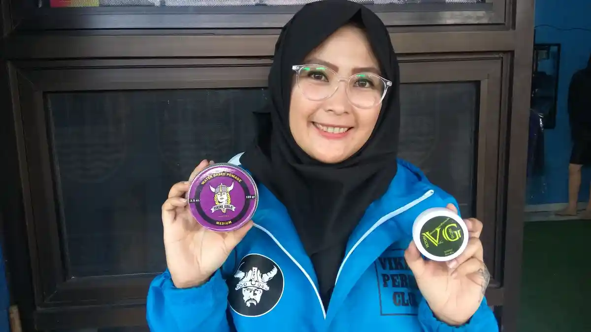 Pomade Produk Viking Girls Ini Pernah Dipakai Pemain Persib Loh
