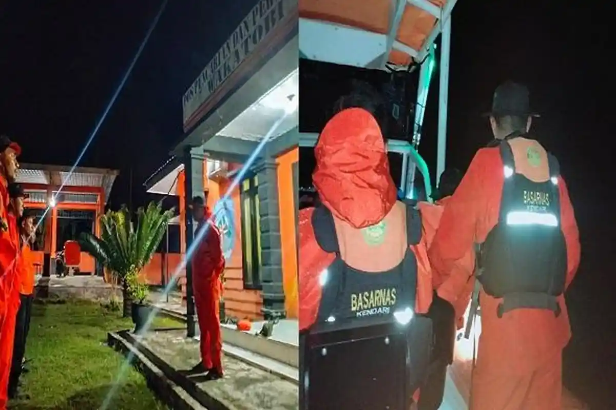 Keluarga Nelayan di Wakatobi Sulawesi Tenggara Tak Temukan Korban Saat Dicari, Tim SAR Turun Tangan