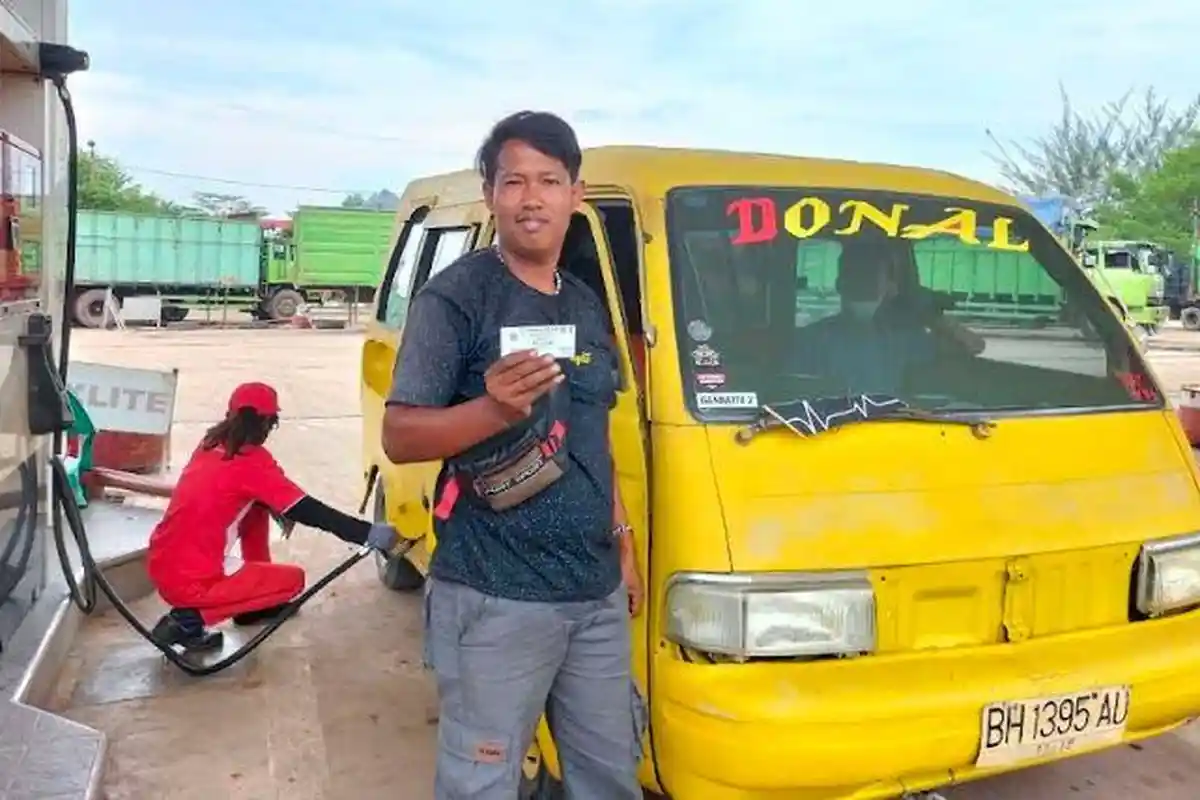 Para Sopir Angkot Sudah Tukarkan Kupon BBM Bantuan Pemkot Jambi Sebanyak Dua Kali