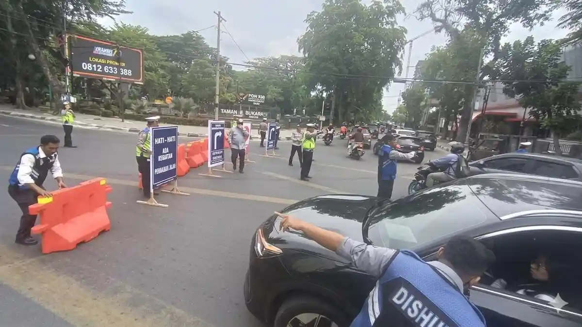 Hari Buruh atau May Day di Medan, 38 Ruas Jalan Sempat Ditutup, 5 Titik Jadi Pusat Kumpul Buruh