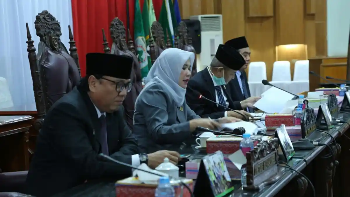 Sekda Sumsel Hadiri Rapat Paripurna XLVII DPRD Sumsel, Yansuri Terpilih sebagai Plt Ketua DPRD