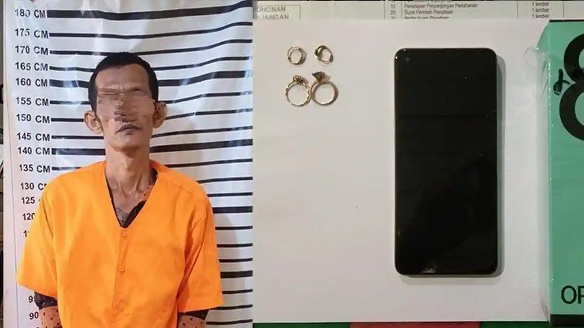 Perampok Gasak Perhiasan Emas dan Cabuli Pemilik Rumah