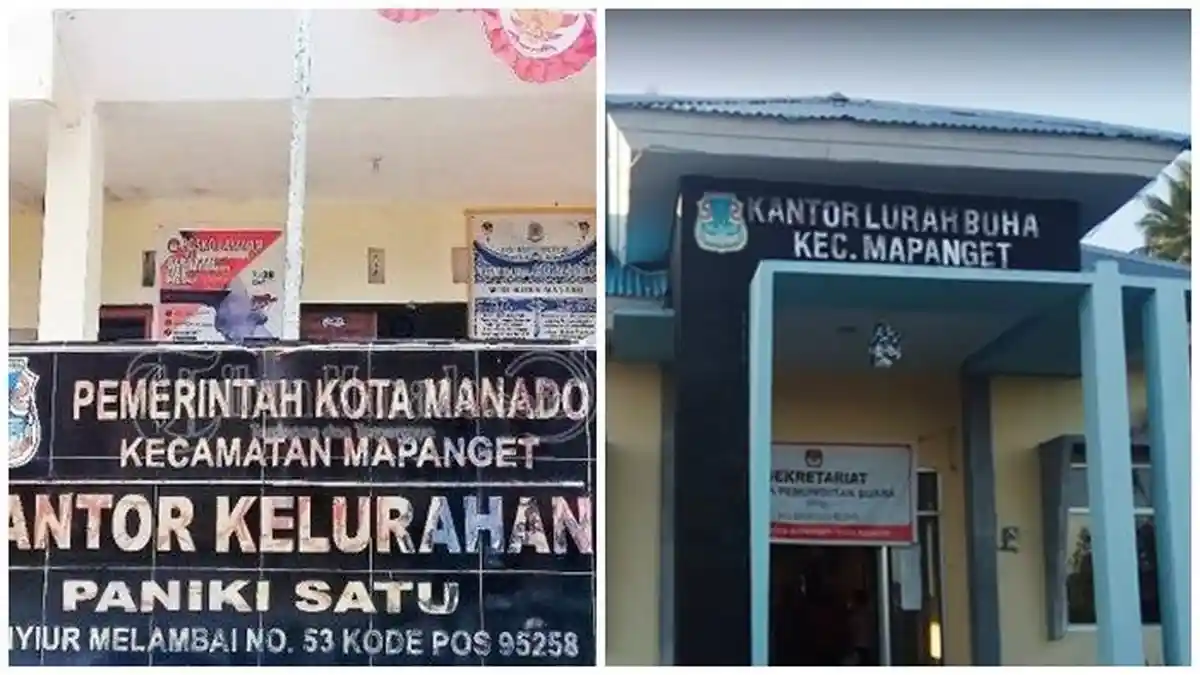 Daftar Lengkap Nama 67 Pala di 10 Kelurahan Wilayah Kecamatan Mapanget Manado