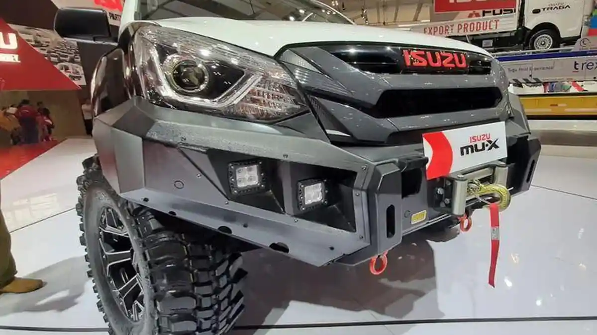 Isuzu mu-X Versi Modifikasi, Tampil dengan Gaya Off-road
