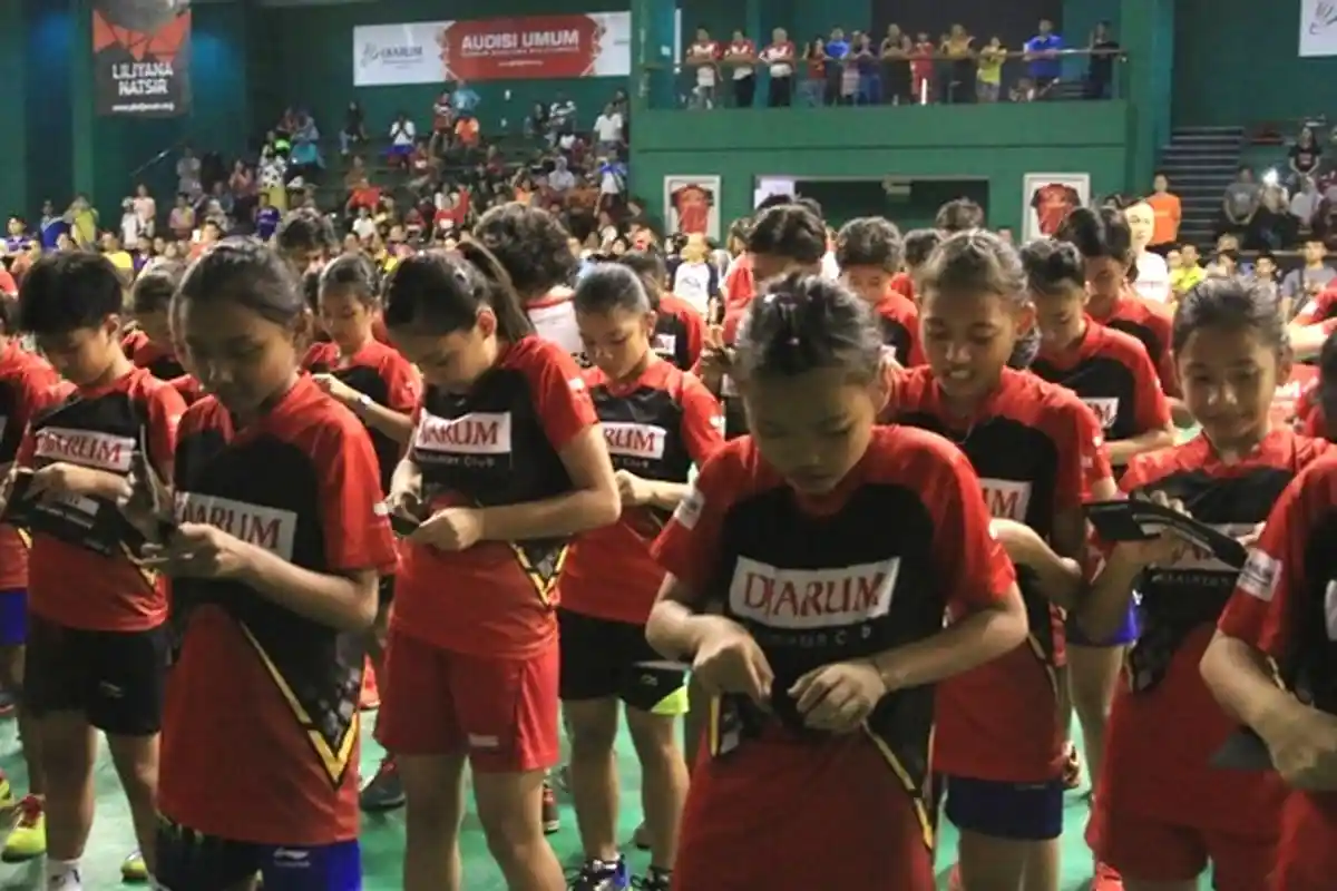 Pendaftar Seleksi Audisi Umum PB Djarum Sudah Lebih dari 1.300 Orang