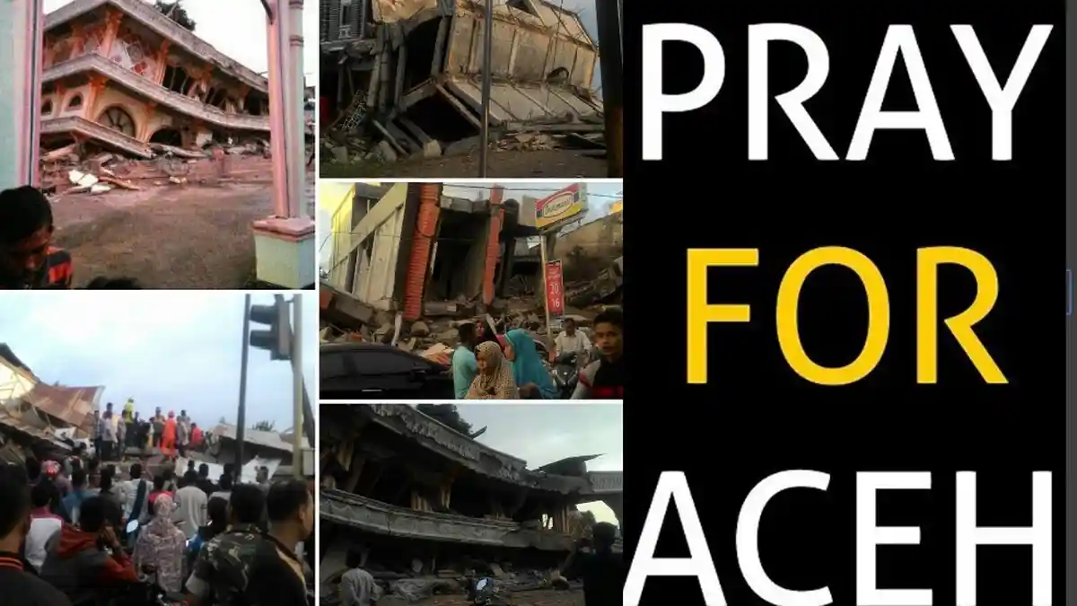 Gempa Aceh - Bocah 10 Tahun Merangkak Keluar Reruntuhan Ruko, Ayah Ibunya Masih Terjebak di Dalam