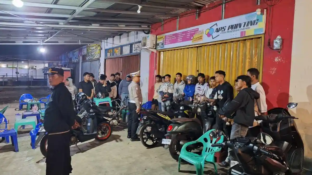 Resahkan Warga Saat Ramadan, 66 Motor Balap Liar Dikandangkan Polres Payakumbuh