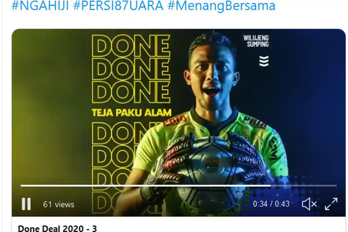 Prank Ala Bos Persib, Bilang Tak Butuh Kiper Tapi Rekrut Teja Paku Alam, Bobotoh Ingatkan Degradasi