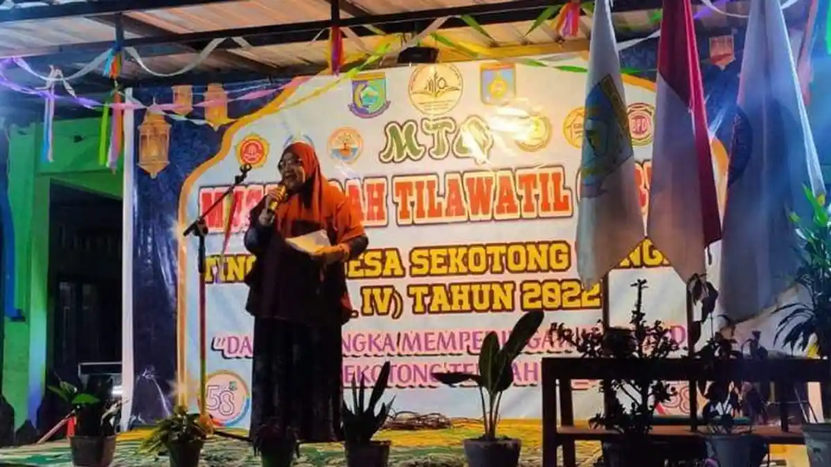 Buka MTQ Desa Sekotong Tengah, Wabup Lombok Barat Ajak Luruskan Niat Lillahi Ta’ala
