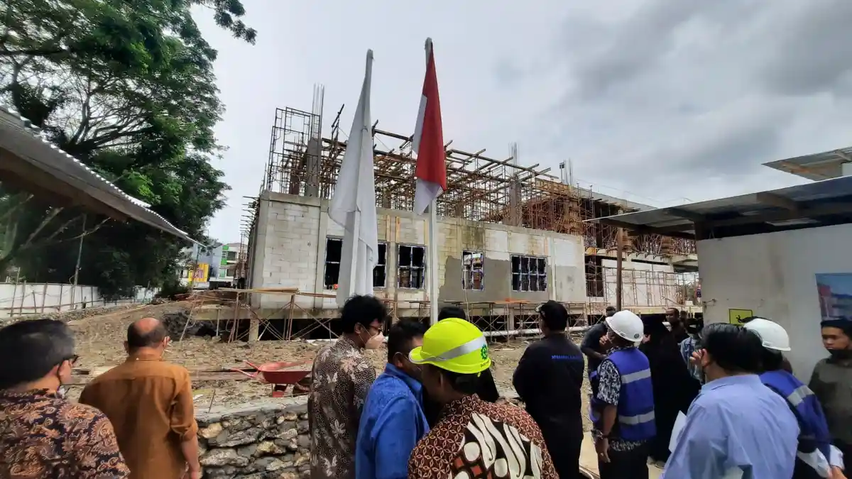 Proyek RS Korpri di Samarinda Belum Selesai, Kontraktor Terkena Denda