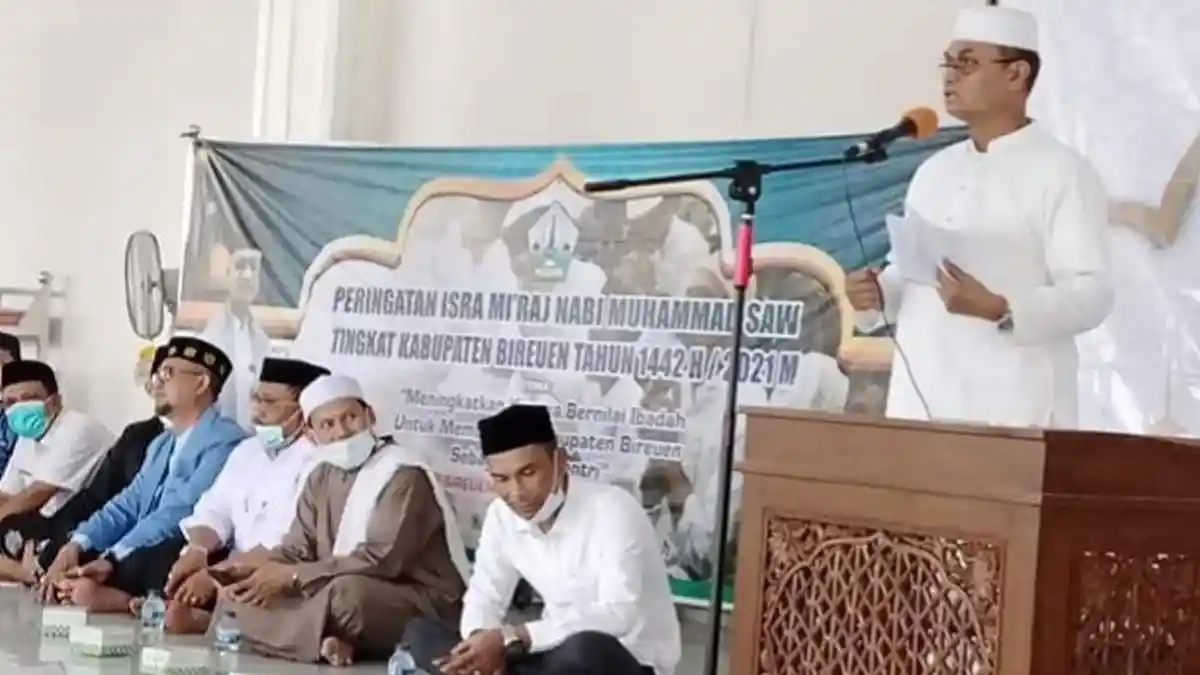Peringati Israk Mikraj, Pemkab Bireuen Gelar Zikir dan Doa Bersama