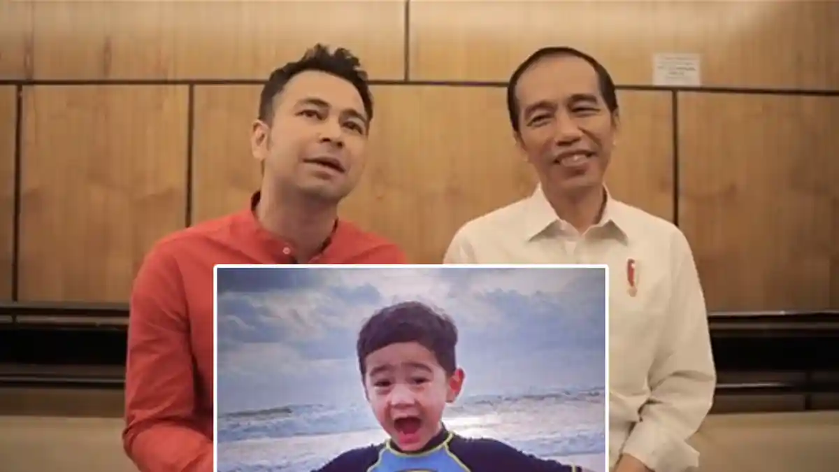 Reaksi Rafathar Dikasih Hadiah Oleh Jokowi, Raffi Ahmad: Dapat Sepeda Akting, Seneng Dia