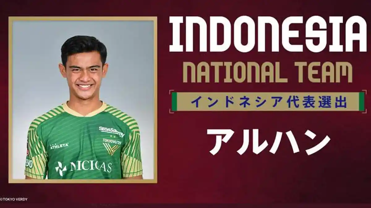 Tokyo Verdy dengan Bangga Mempersilahkan Pratama Arhan Bela Timnas Indonesia