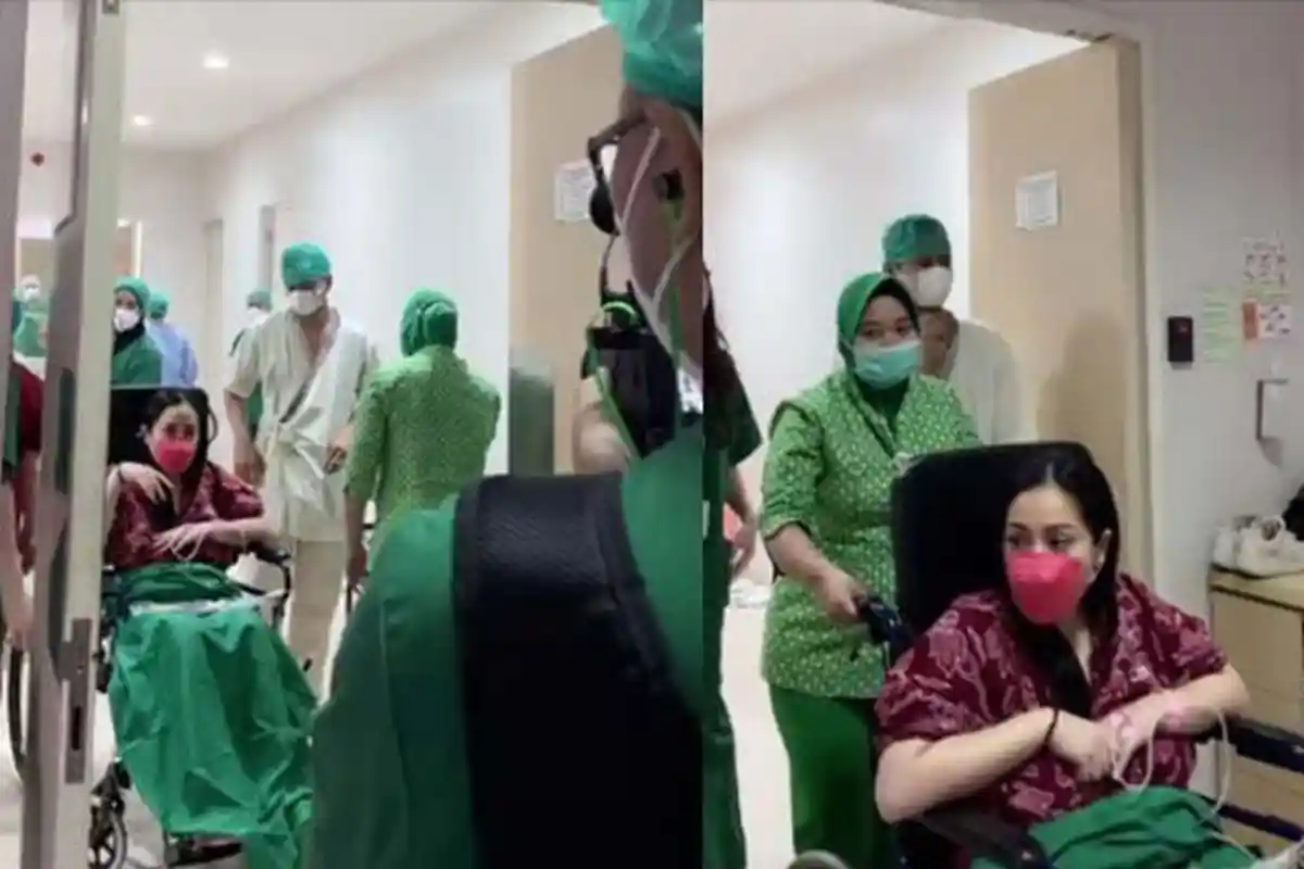 Nagita Slavina Didorong di Kursi Roda Usai Melahirkan: Lemes Kayak Teler Gitu